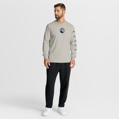 Minnesota Timberwolves Crossover Collection Ball Screen Action Premium Long Sleeve T-Shirt On Sale