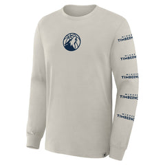 Minnesota Timberwolves Crossover Collection Ball Screen Action Premium Long Sleeve T-Shirt On Sale