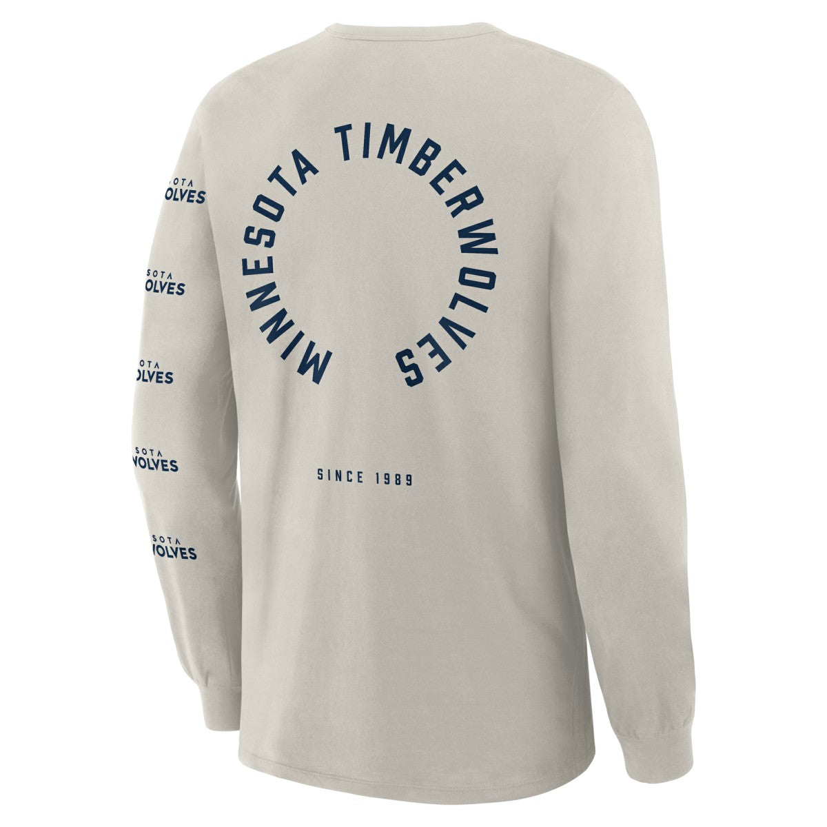 Minnesota Timberwolves Crossover Collection Ball Screen Action Premium Long Sleeve T-Shirt On Sale