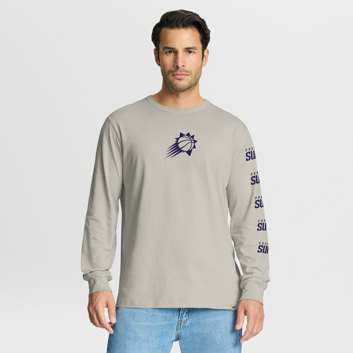 Phoenix Suns Crossover Collection Ball Screen Action Premium Long Sleeve T-Shirt Discount