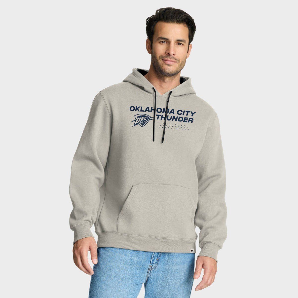 Oklahoma City Thunder Crossover Collection Blocked Shot Premium Pullover Hoodie Discount