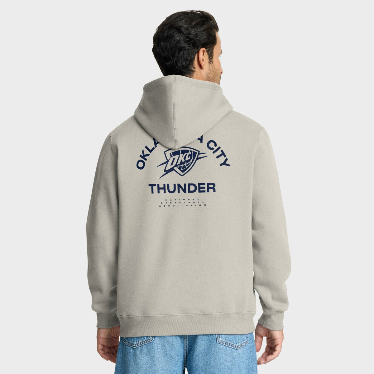 Oklahoma City Thunder Crossover Collection Blocked Shot Premium Pullover Hoodie Discount