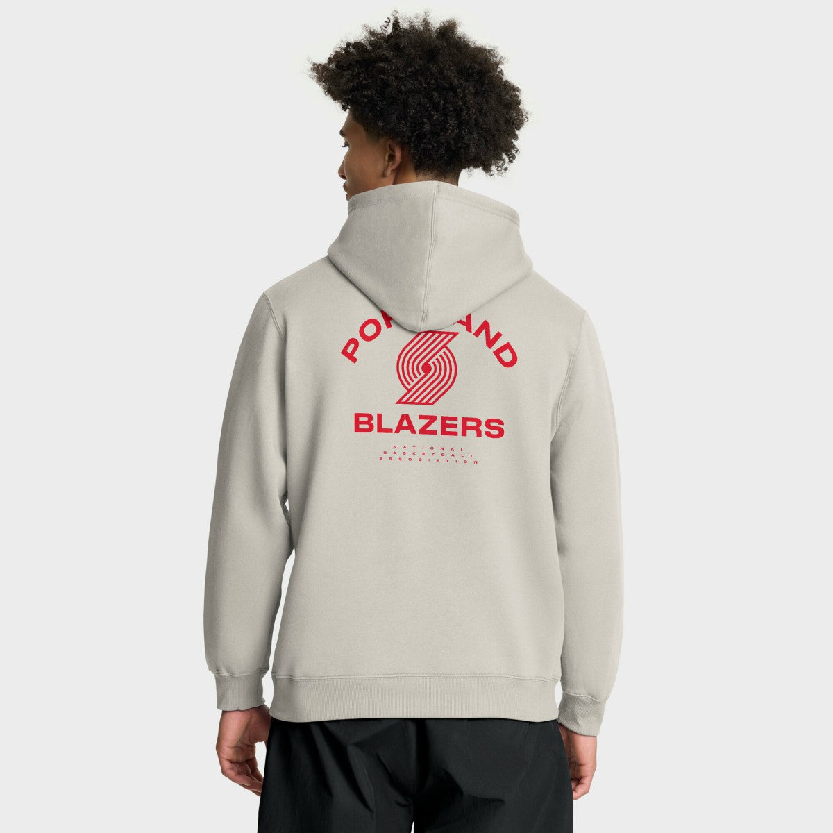 Portland Trail Blazers Crossover Collection Blocked Shot Premium Pullover Hoodie Outlet