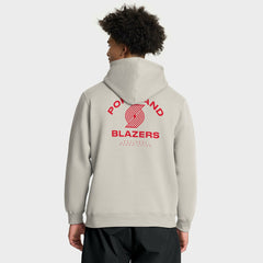 Portland Trail Blazers Crossover Collection Blocked Shot Premium Pullover Hoodie Outlet