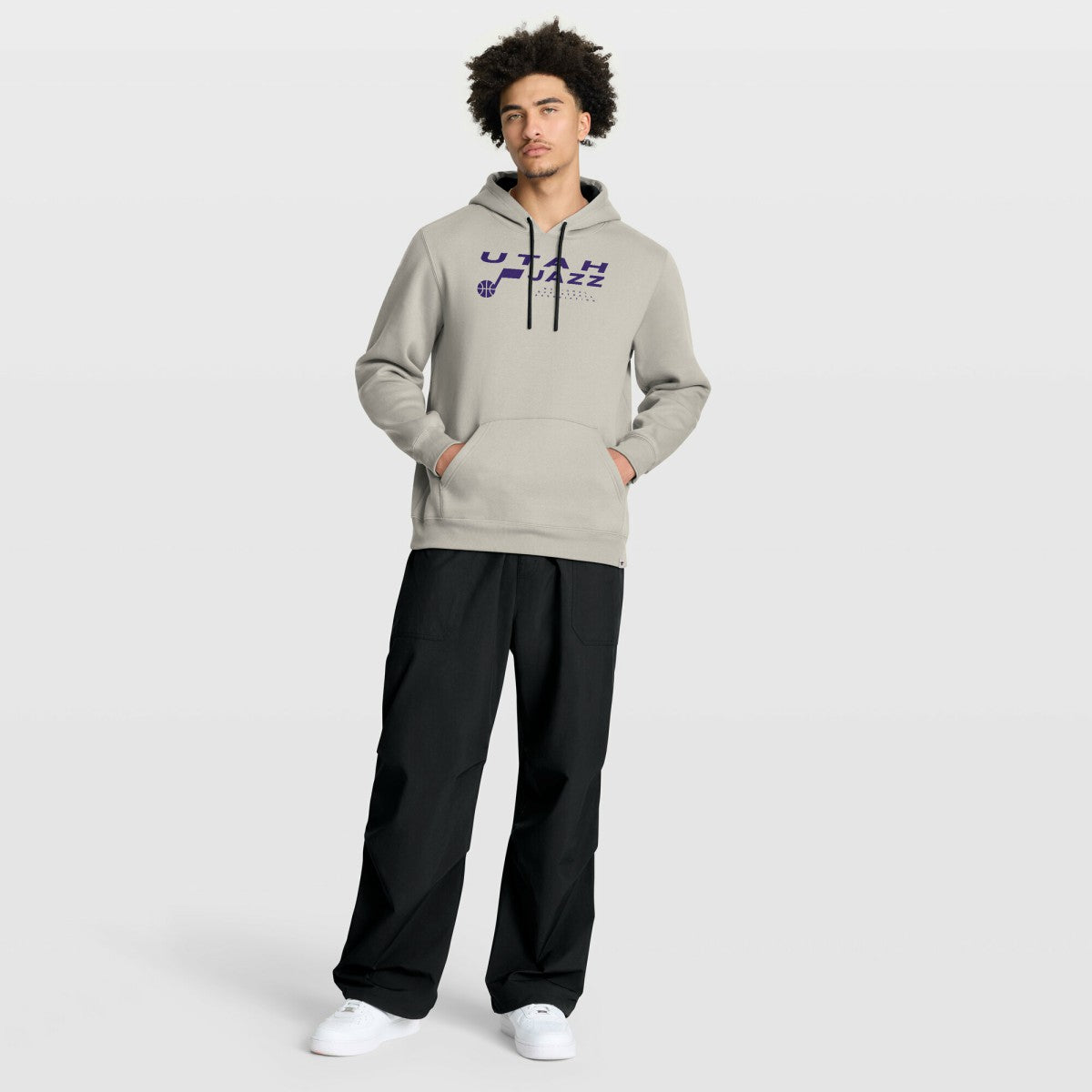 Utah Jazz Crossover Collection Blocked Shot Premium Pullover Hoodie Online