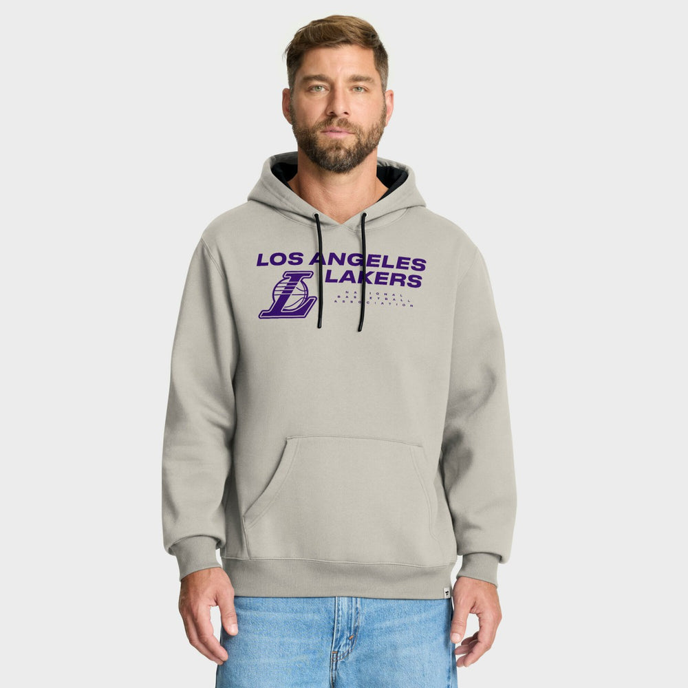 Los Angeles Lakers Crossover Collection Blocked Shot Premium Pullover Hoodie New