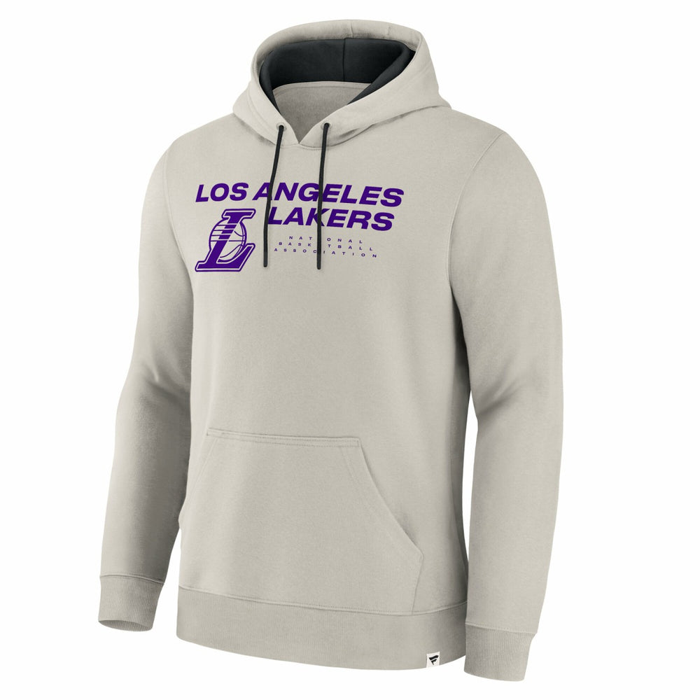 Los Angeles Lakers Crossover Collection Blocked Shot Premium Pullover Hoodie New