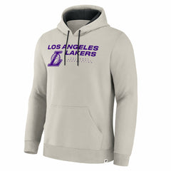 Los Angeles Lakers Crossover Collection Blocked Shot Premium Pullover Hoodie New