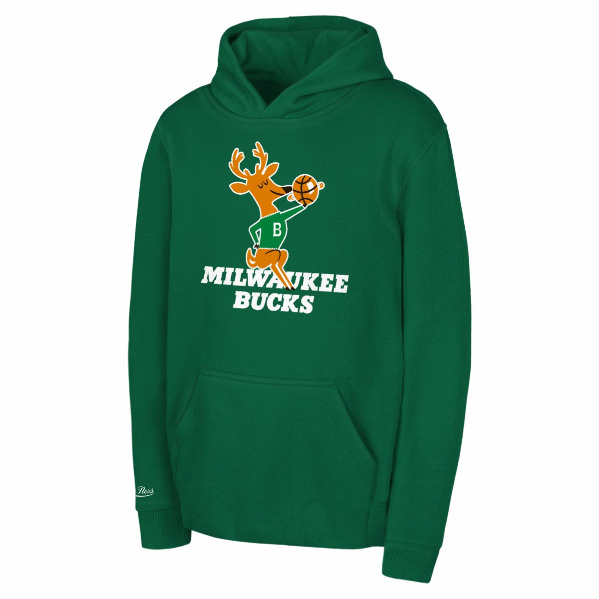 Milwaukee Bucks Preschool Retro Logo Pullover Hoodie Online