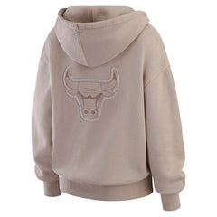 Chicago Bulls WEAR by Erin Andrews Women's Washed Pullover Crewdie Discount