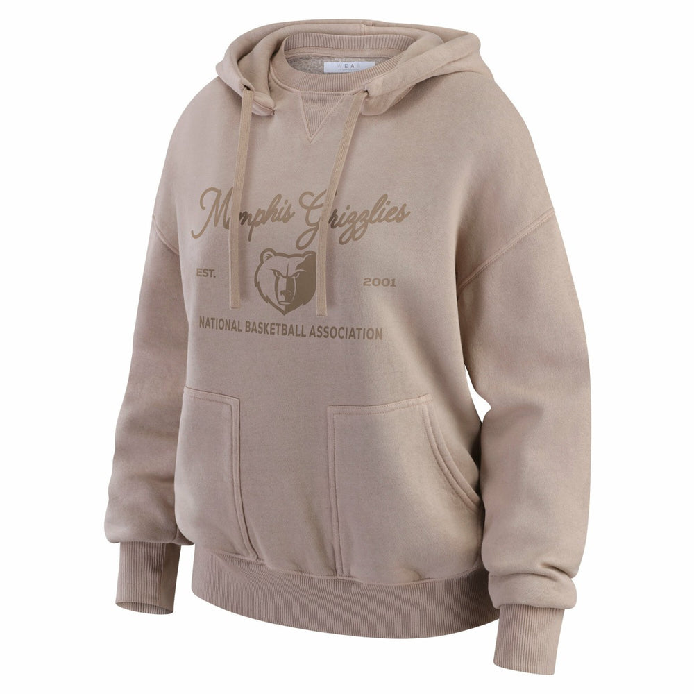 Memphis Grizzlies WEAR by Erin Andrews Women's Washed Pullover Crewdie Online