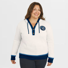 Minnesota Timberwolves WEAR by Erin Andrews Women's Plus Size Hoodie Sweater Online