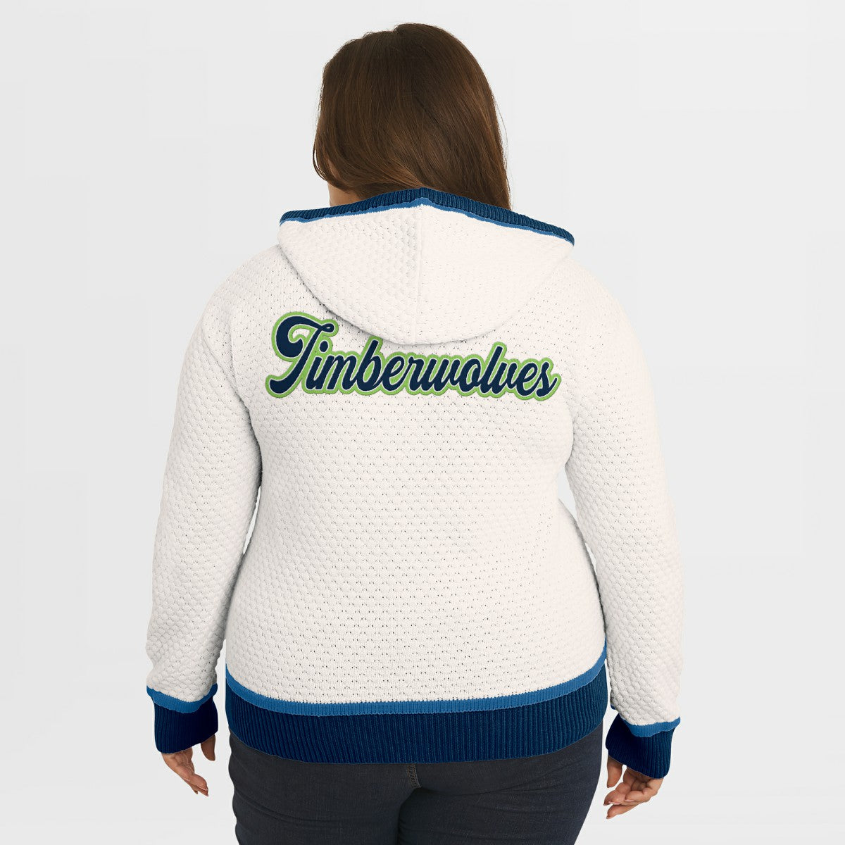 Minnesota Timberwolves WEAR by Erin Andrews Women's Plus Size Hoodie Sweater Online