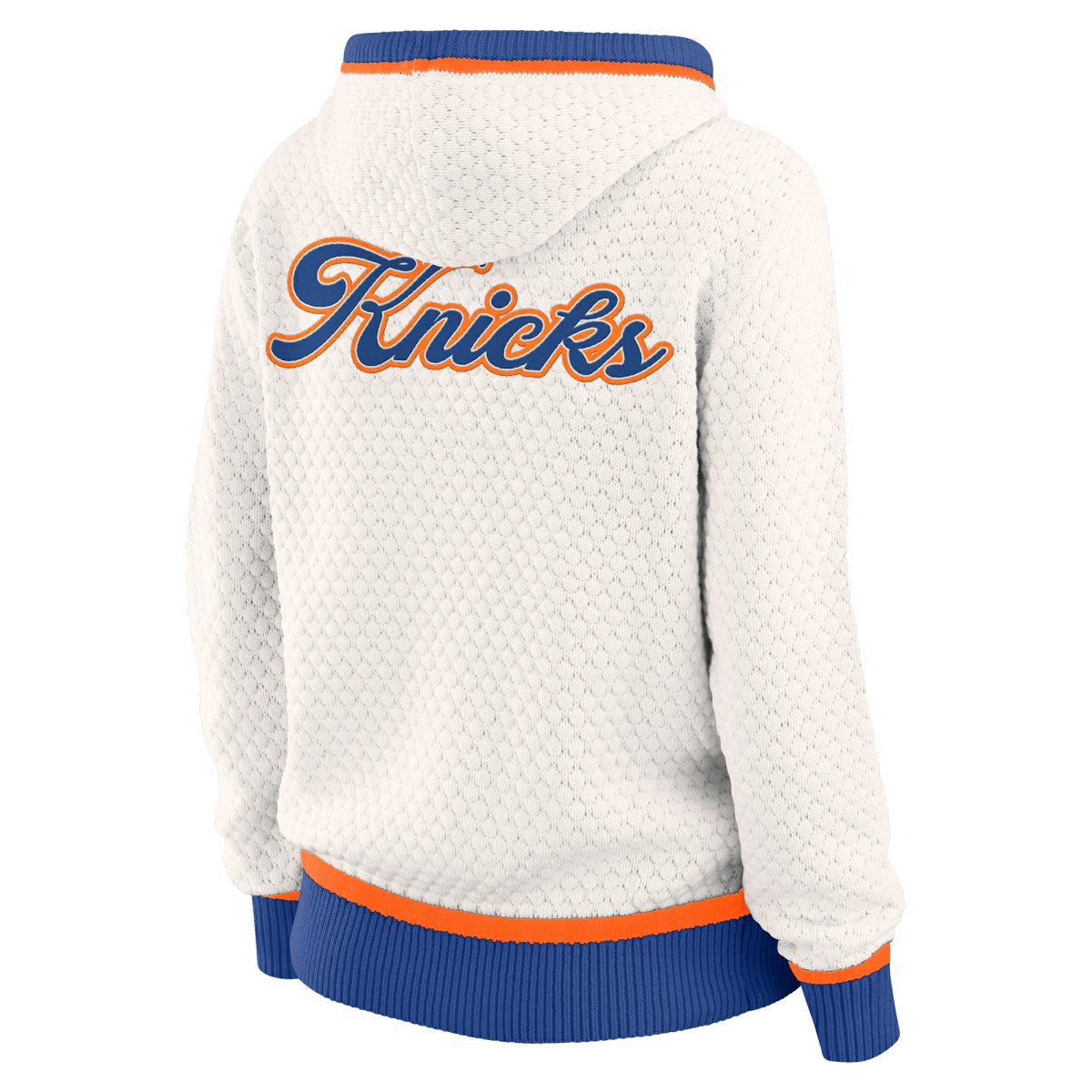 New York Knicks WEAR by Erin Andrews Women's Plus Size Hoodie Sweater Outlet