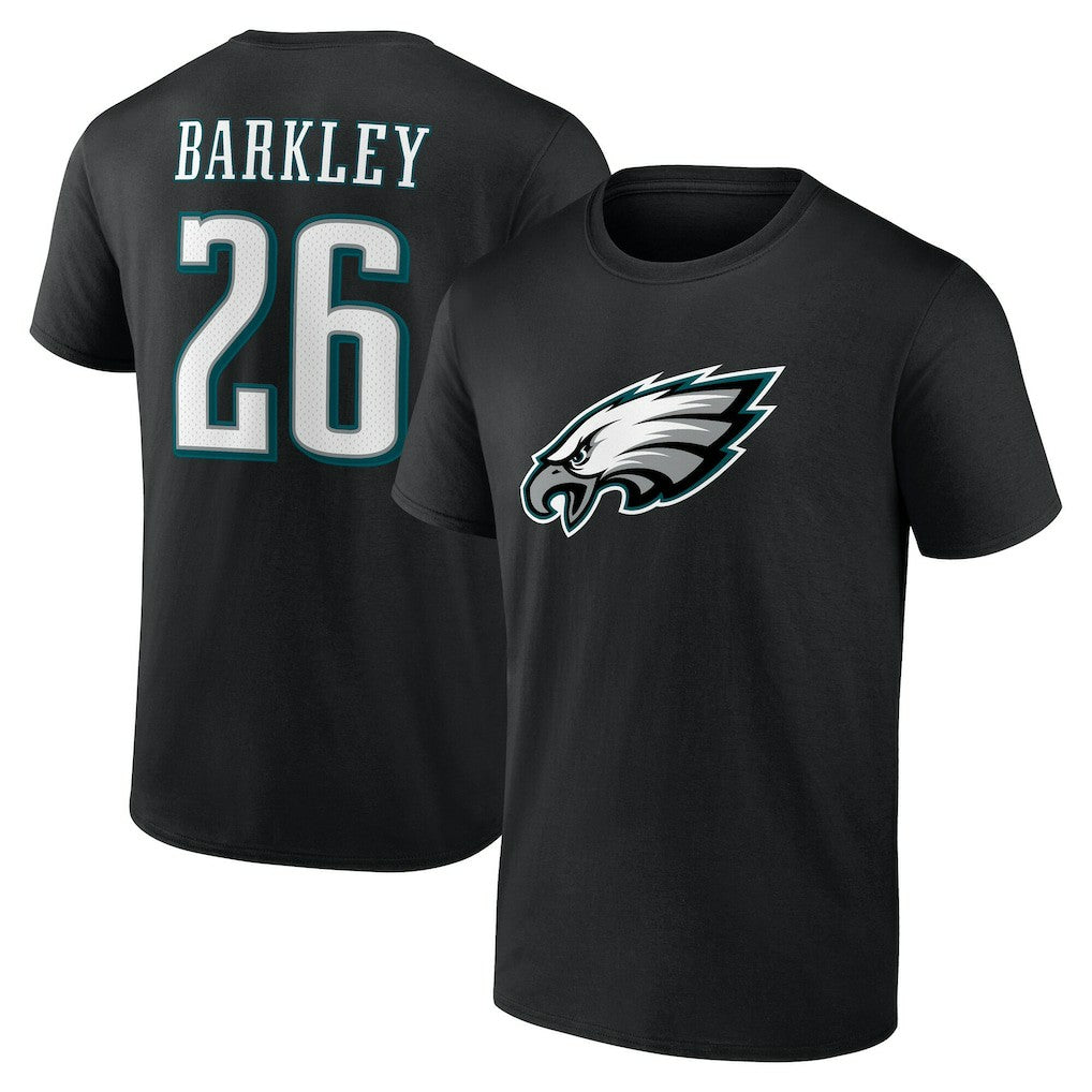 Philadelphia Eagles  Saquon Barkley  Icon Name & Number