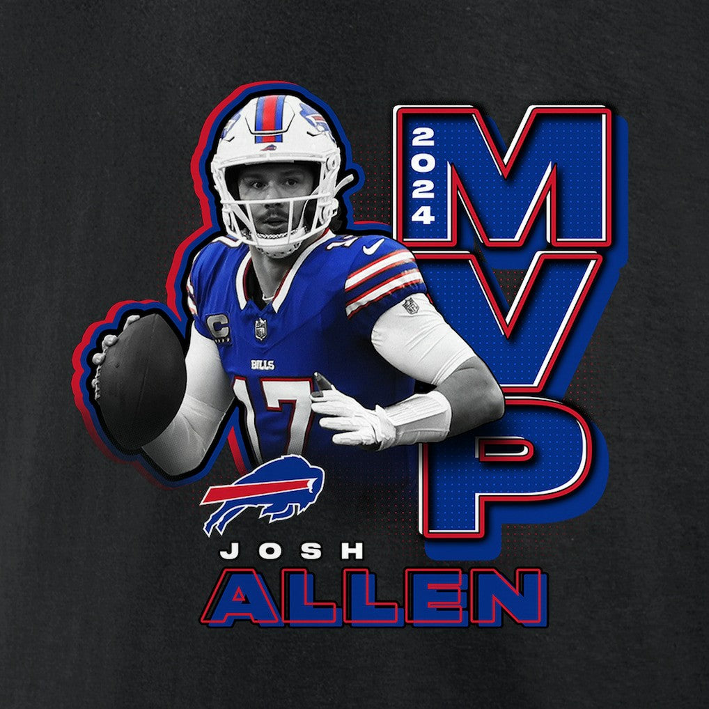 Buffalo Bills  Josh Allen  2024 NFL MVP T-Shirt