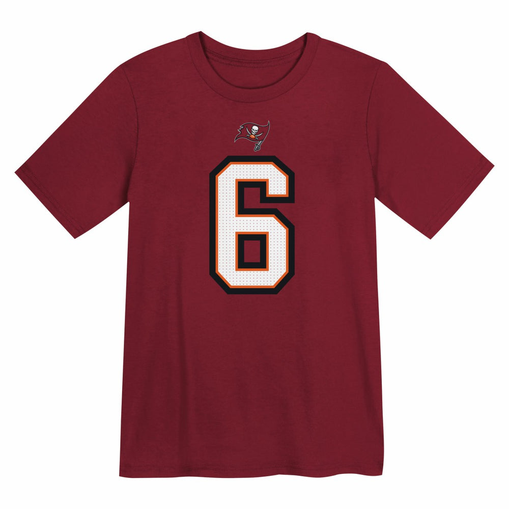 Tampa Bay Buccaneers Nike Baker Mayfield  Preschool Player Name & Number T-Shirt