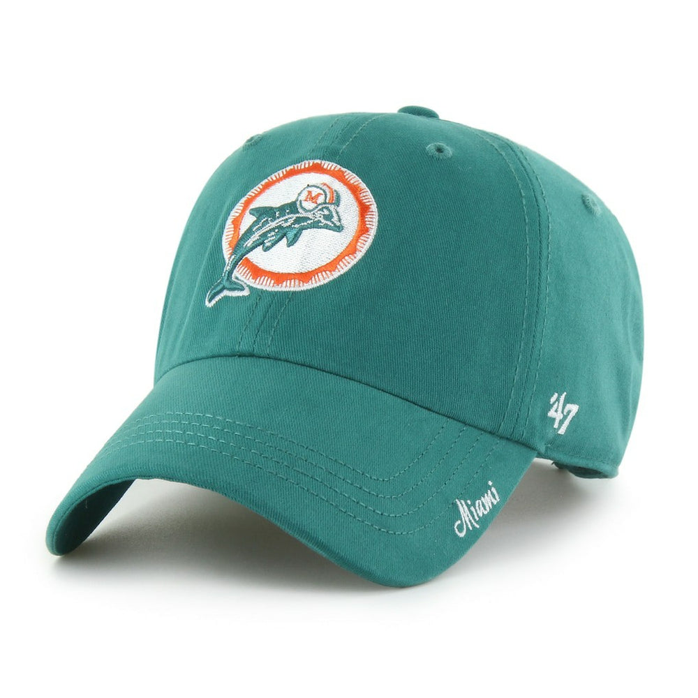 Miami Dolphins 47 brand '47 Women's Miata Clean Up Adjustable Hat