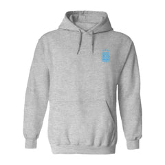 Argentina National Team Vive La Fete Women's Color Badge Pullover Hoodie Heather Gray