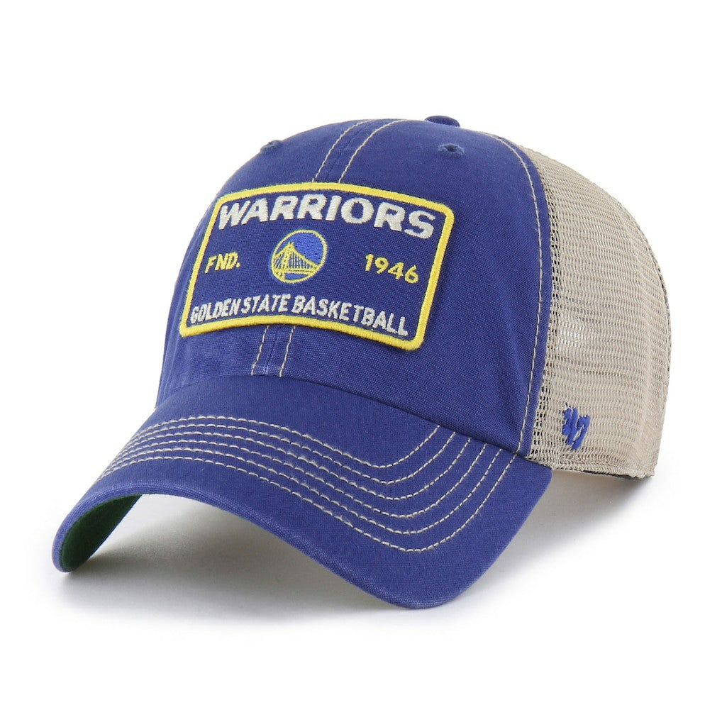 Golden State Warriors '47 Wabash Patch Clean Up Adjustable Hat sale Discount