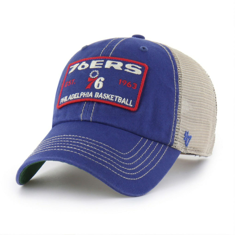 Philadelphia 76ers '47 Wabash Patch Clean Up Adjustable Hat On Sale