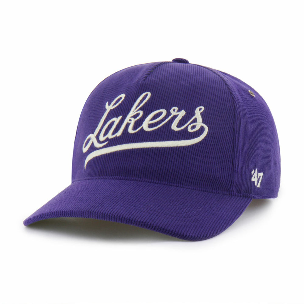 Los Angeles Lakers '47 Golden Age Relaxed Corduroy Hitch Adjustable Hat Outlet