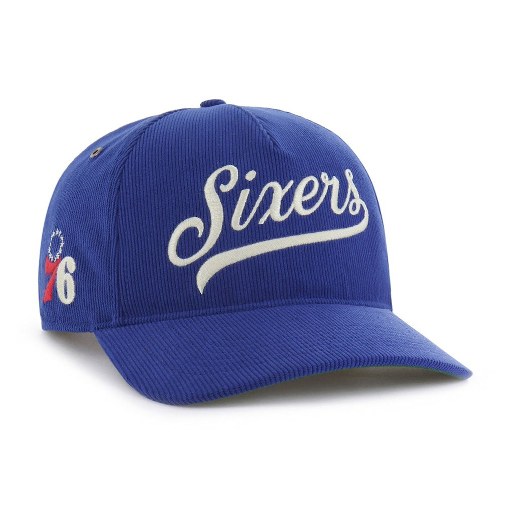 Philadelphia 76ers '47 Golden Age Relaxed Corduroy Hitch Adjustable Hat On Sale