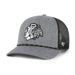 Chicago Blackhawks '47 Carbon Rope Trucker Adjustable Hat Online