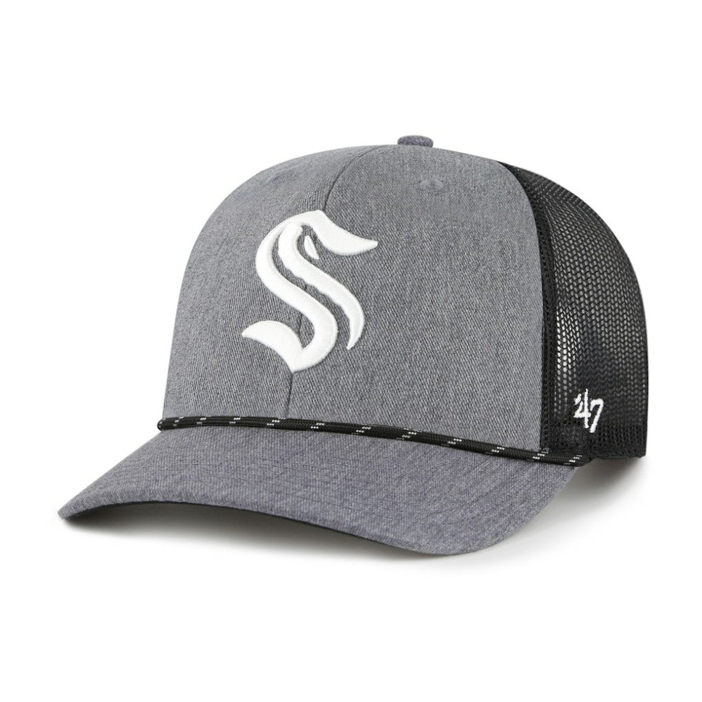Seattle Kraken '47 Carbon Rope Trucker Adjustable Hat Sale