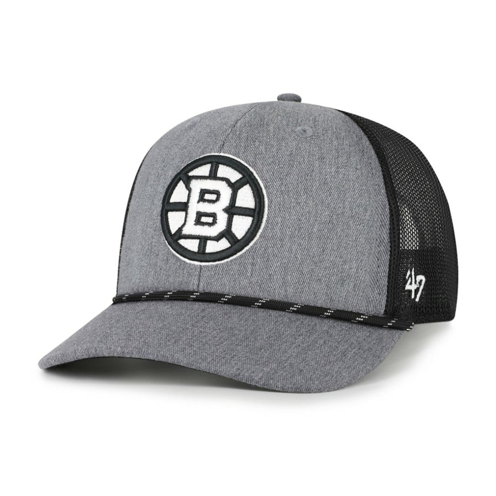 Boston Bruins '47 Carbon Rope Trucker Adjustable Hat Sale