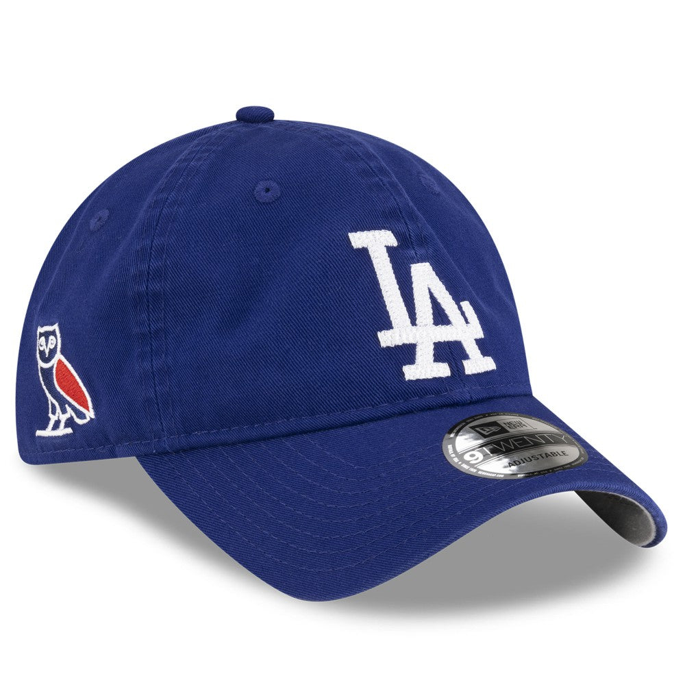 Los Angeles Dodgers OVO x New Era Washed 9TWENTY Adjustable Hat | MLB Online
