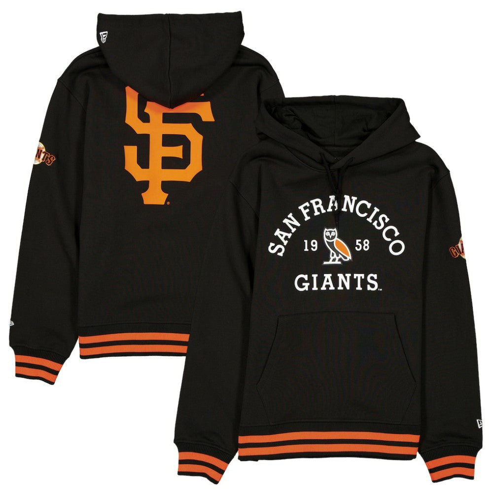 San Francisco Giants OVO x New Era Heavyweight Fleece Hoodie | MLB Discount