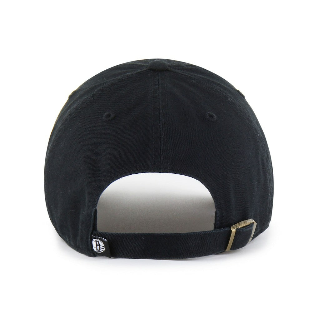 Brooklyn Nets '47 Core Logo Clean Up Adjustable Hat Outlet