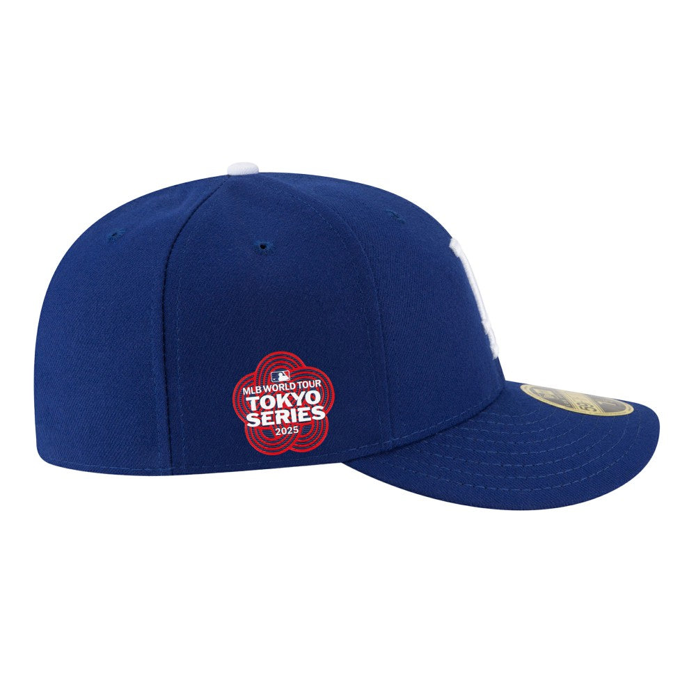 Los Angeles Dodgers New Era 2025 MLB World Tour: Tokyo Series Side Patch Low Profile 59FIFTY Fitted Hat | MLB Near me