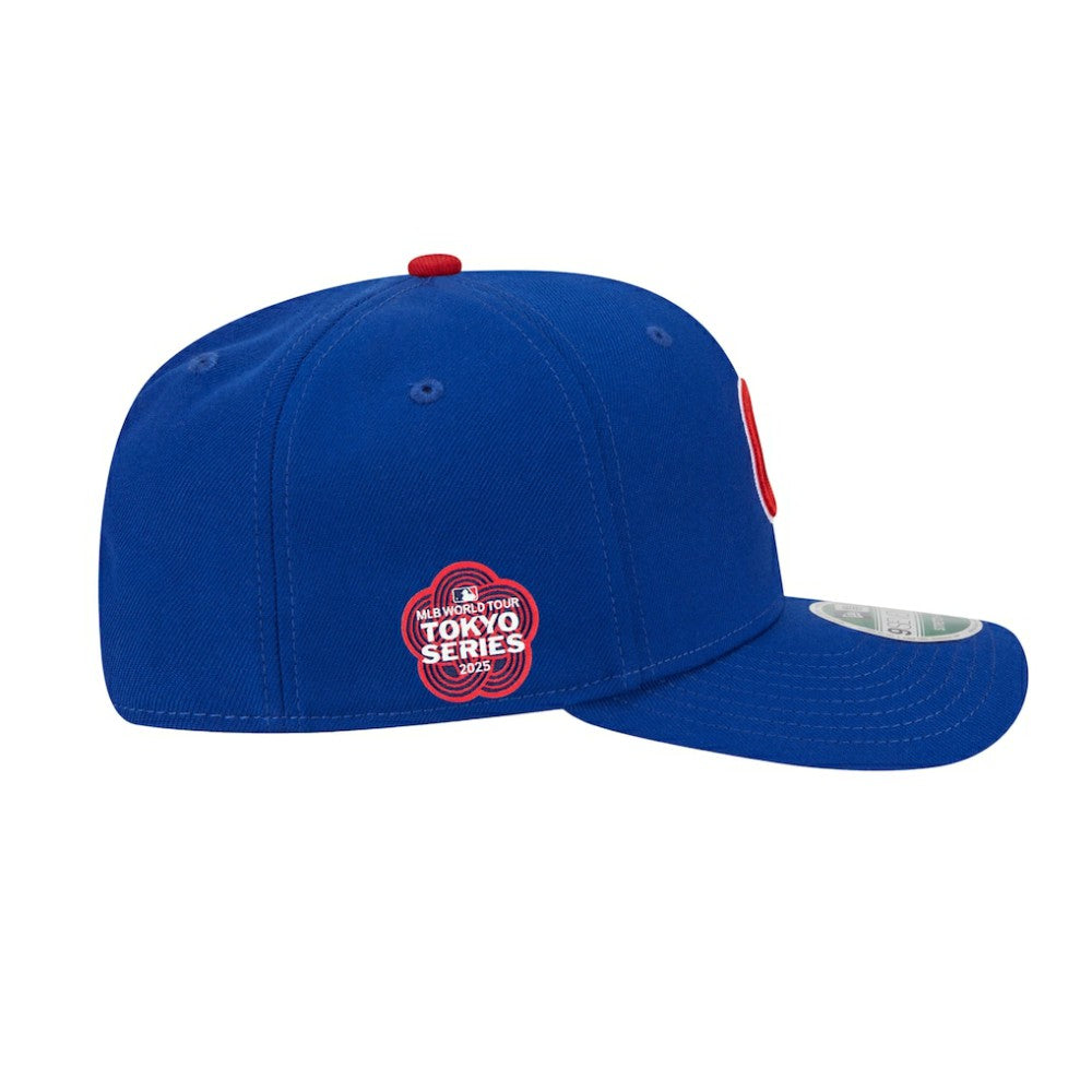 Chicago Cubs New Era 2025 MLB World Tour: Tokyo Series Side Patch 9SEVENTY Stretch-Snap Hat | MLB Discount