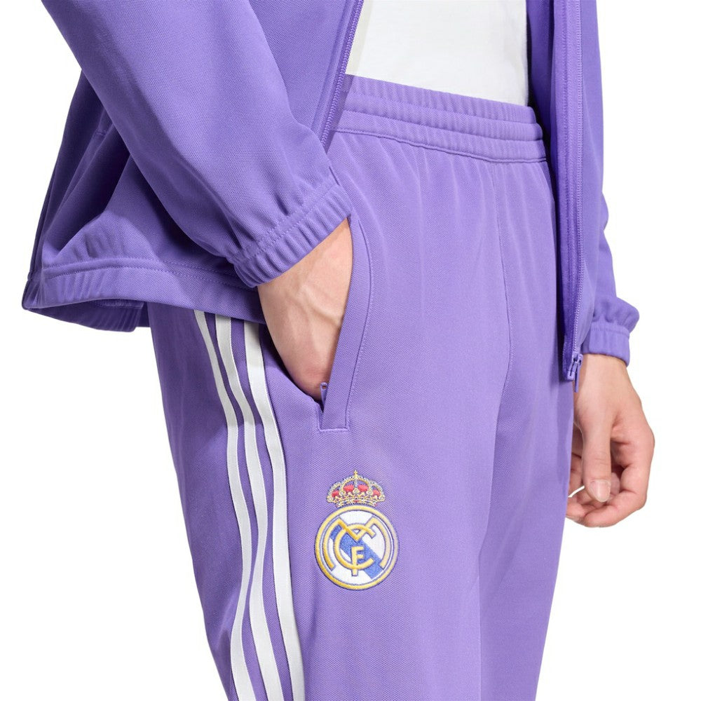 Real Madrid Lifestyler Track Pants Purple - Adidas