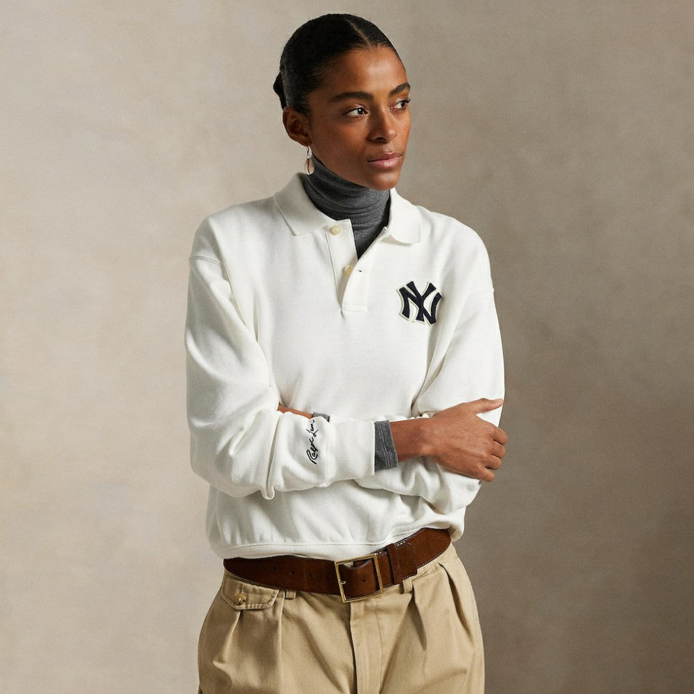 Yankees Polo Ralph Lauren  Fleece Polo | MLB For sale