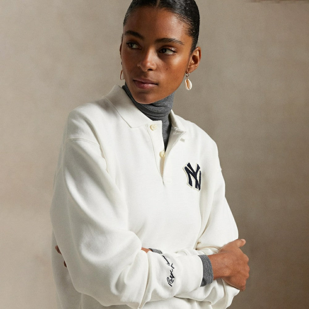 Yankees Polo Ralph Lauren  Fleece Polo | MLB For sale