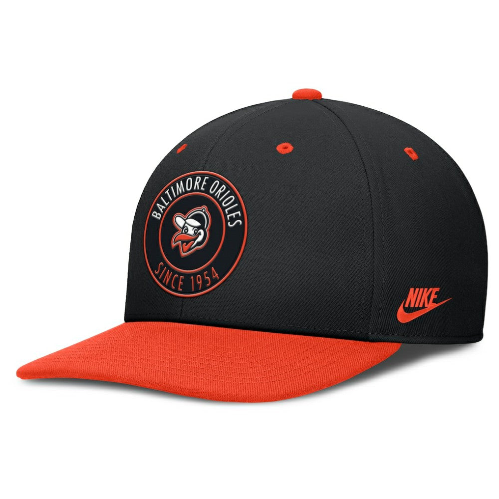 Baltimore Orioles Nike Cooperstown Collection Pro Dri-FIT Snapback Hat | MLB Outlet
