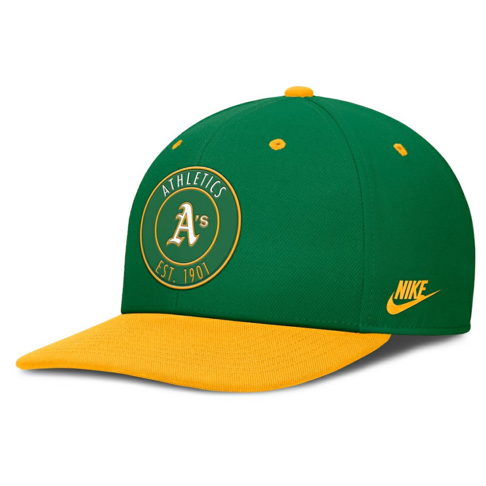 Athletics Nike Cooperstown Collection Pro Dri-FIT Snapback Hat | MLB Discount