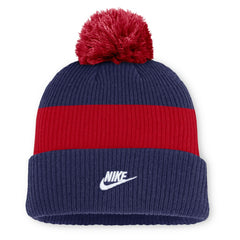 Atlanta Braves Nike Cooperstown Collection Peak Standard Cuffed Knit Hat with Pom | MLB Near me