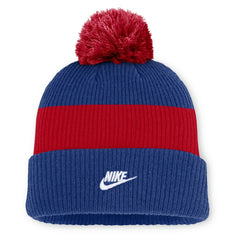 Chicago Cubs Nike Cooperstown Collection Peak Standard Cuffed Knit Hat with Pom | MLB Outlet