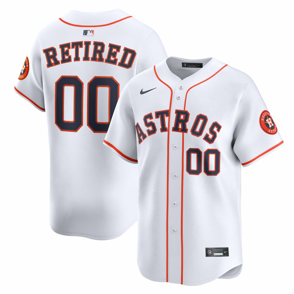 Houston Astros Nike Home Limited Pick-A-Player Retired Roster Jersey | MLB Sale