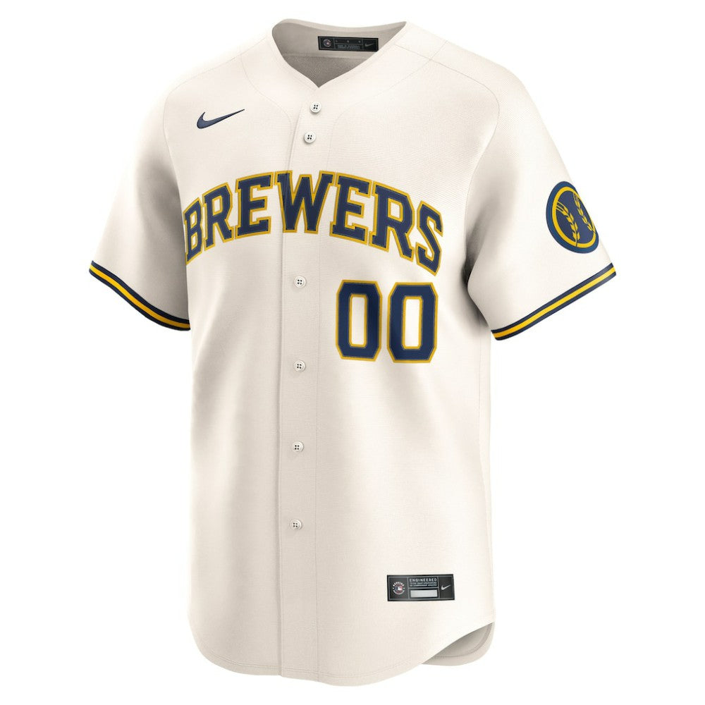 Milwaukee Brewers Home Limited Pick-A-Player Retired Roster Jersey - Cream