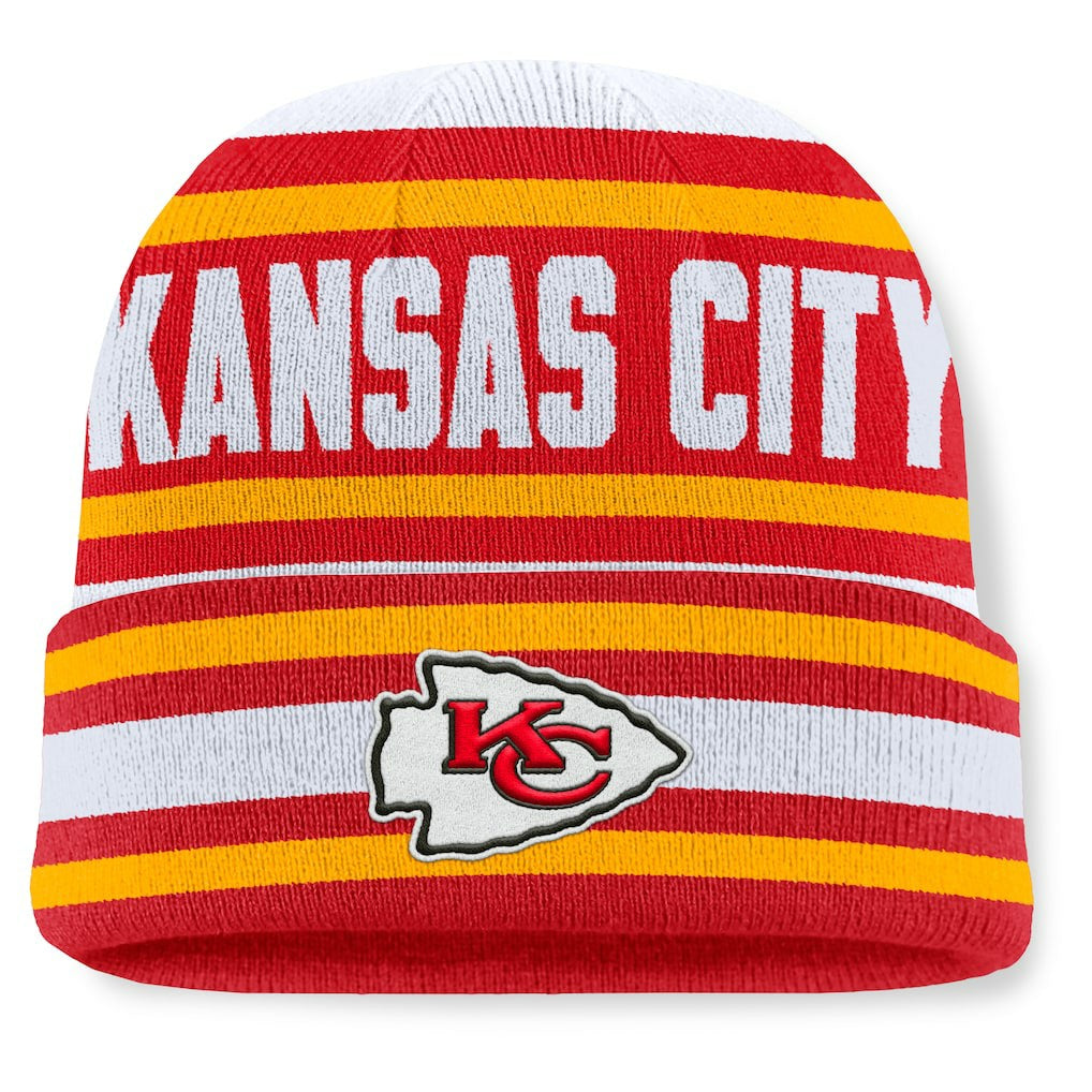Kansas City Chiefs Fanatics Center Cuffed Knit Hat