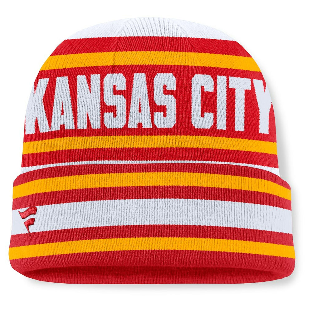 Kansas City Chiefs Fanatics Center Cuffed Knit Hat