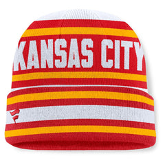 Kansas City Chiefs Fanatics Center Cuffed Knit Hat