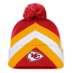 Kansas City Chiefs Fanatics Women's Cornerback Cuffed Knit Hat with Pom