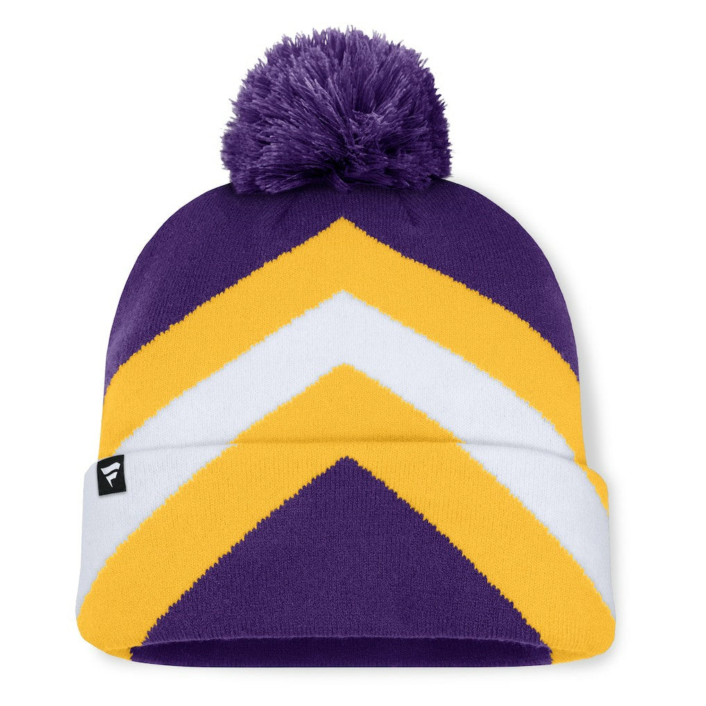 Minnesota Vikings Fanatics Women's Cornerback Cuffed Knit Hat with Pom