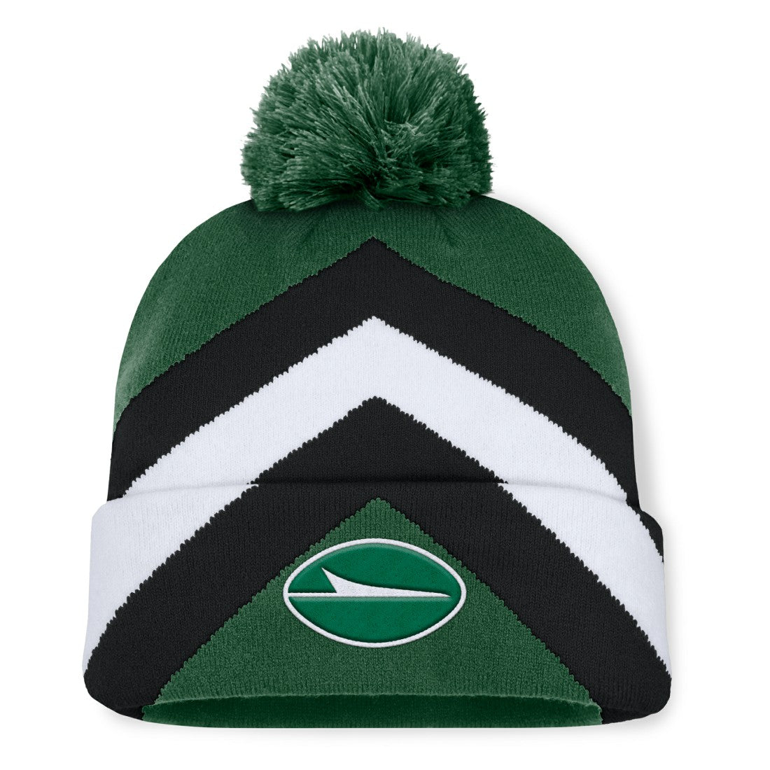 New York Jets Fanatics Women's Cornerback Cuffed Knit Hat with Pom